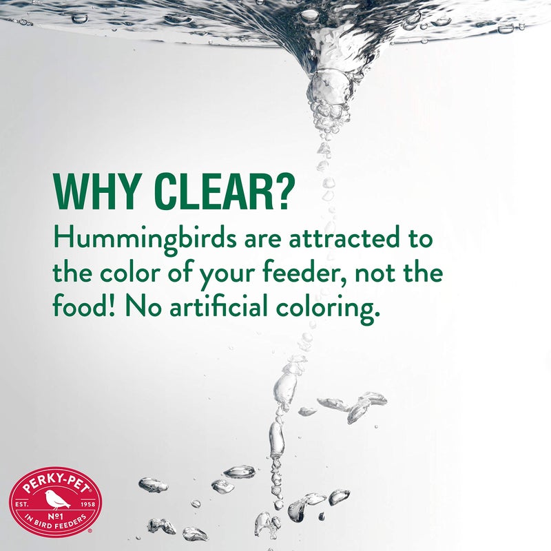 Perky-Pet Hummingbird Nectar Concentrate for Hummingbird Feeder - 32 oz - Makes 96 FL OZ of Food Nectar - 238CL - Image 4